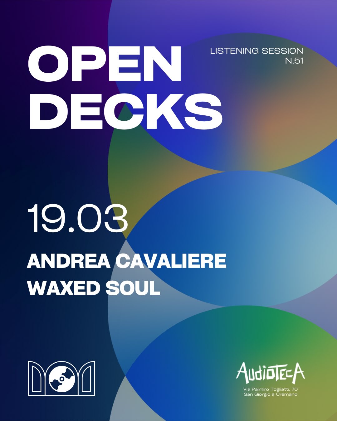 Listening session n.51 - Audioteca